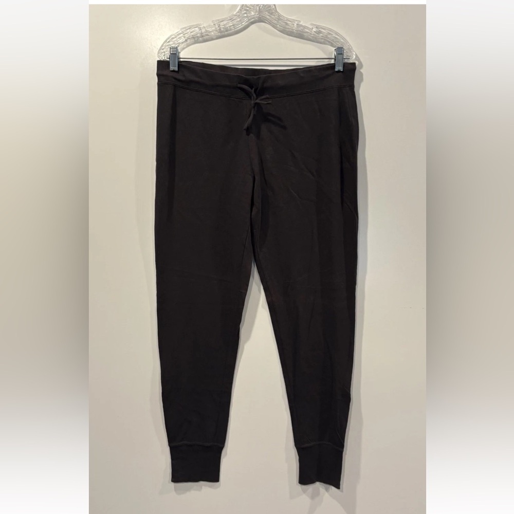 J. Crew Womens‎ Gray Linen Blend Drawstring Jogger Pants Zip Ankle Size Medium